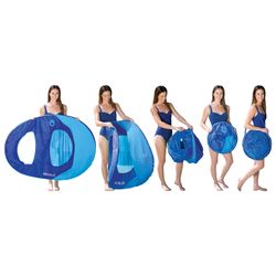 Kelsyus deluxe inflatable mesh floating chaise lounger hot sale