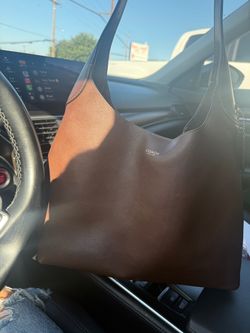Coach New York Brown Leather Tote Bag