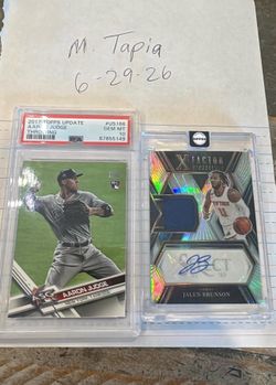 Cards for sale.