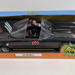 Vintage DC Retro 6in Batman 66 Batmobile McFarlane Toys Boxed Display Model
