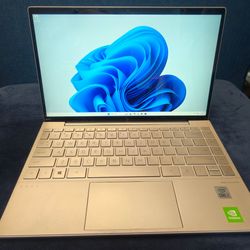 HP Envy 4k 13inch screen i7 Nvidia
