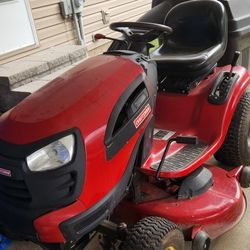 Pressman forty six inch tractor with rear bagger