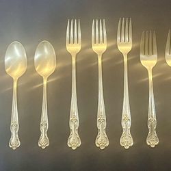 *Silver* 16 Piece EXTRA PLATE Original Rogers Silverware Vintage