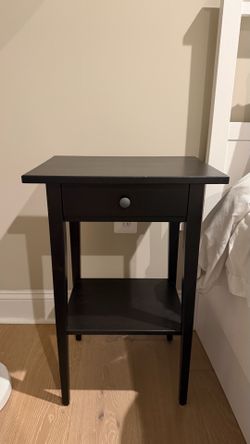 Hemnes dark brown night stand