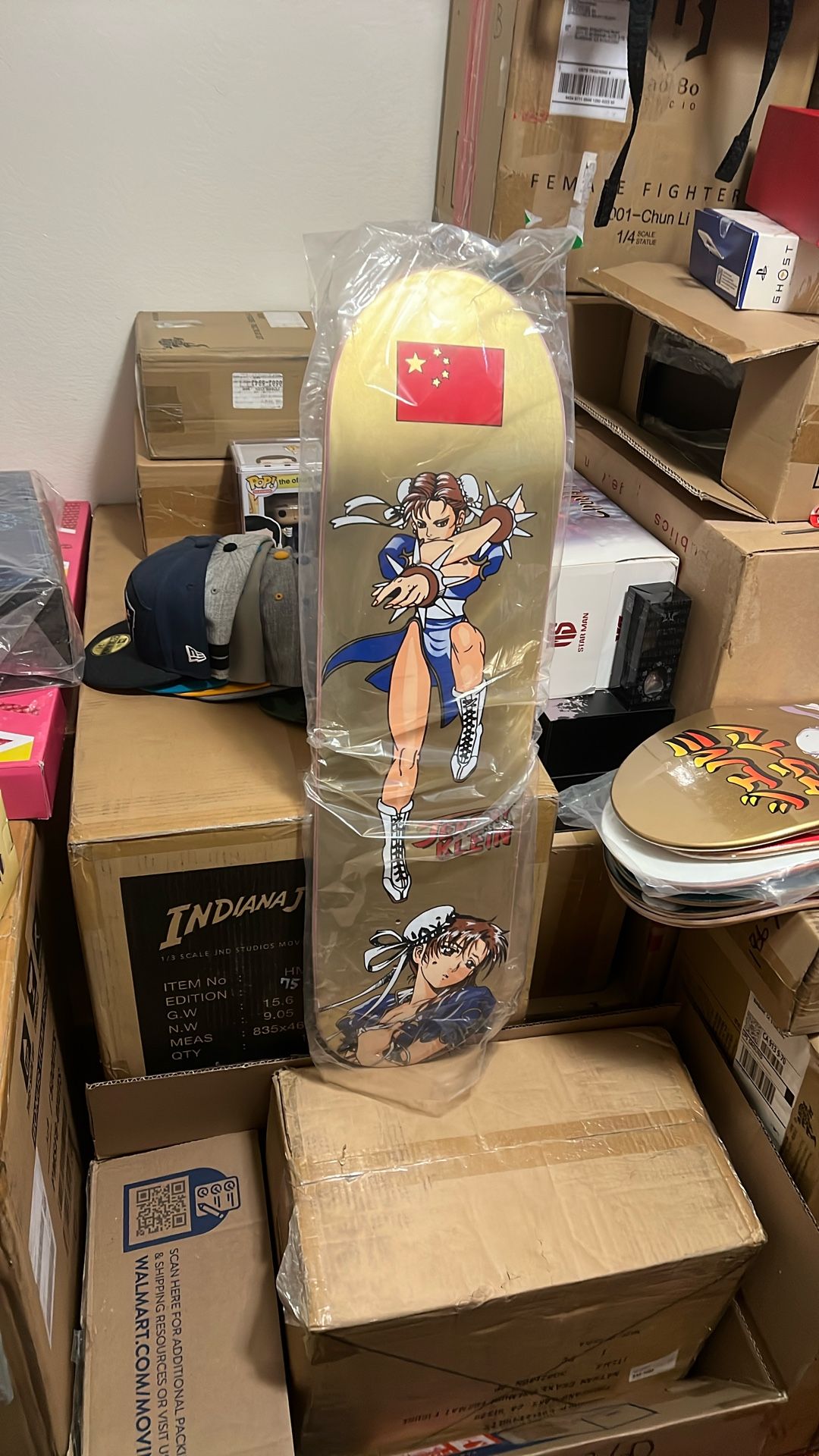 JK Industries Chun-li Deck Signed