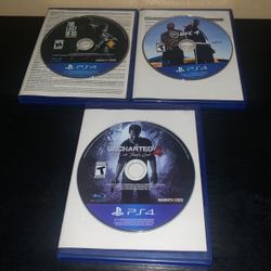 PlayStation 4 Video Game Collection PS4 For Sale I Also Have Two Play Station Console Bundles Available As Well