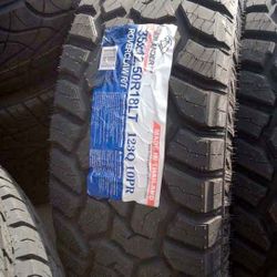 4 New Tires  33/12.50/18 Atlander RT Tires