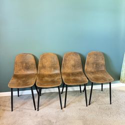 Set of 4 dining chairs