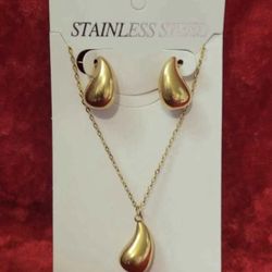 Teardrop Jewelry Set 