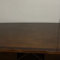 Wood Dining Table / 4 Chairs