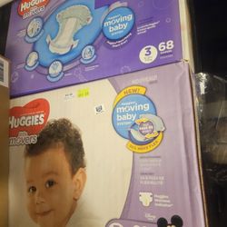 Size 3 Huggies Little Movers