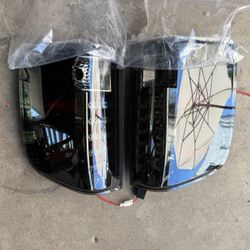 07-13 Chevy Silverado Black Smoked Taillights Calaveras 