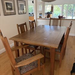 Stickley Dining Table Set