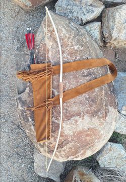 Sinew backed White oak bow