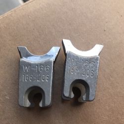 Burndy W-166 Die for Crimper 