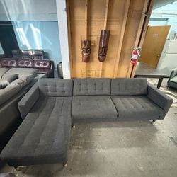 Gray IKEA Sectional Couch