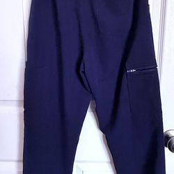 Figs XS Navy High Waisted 