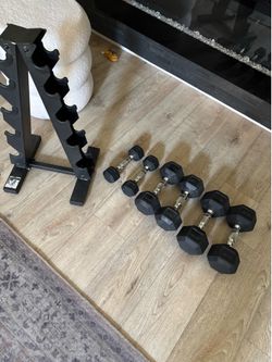 Dumbbell pairs only 5,15. 80 cent a pound