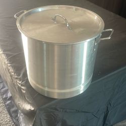 8 Gallon Aluminum Pot For Home Brewing 