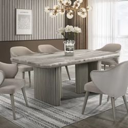 Modern Marble Dining Set
