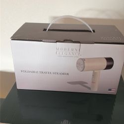 Brand New Foldable, Travel Steamer, Modern Excellence Brand New In The Box