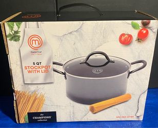 Master chef stockpot with lid