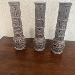 3 Stick Incense Tower Burner Made Of Stone 