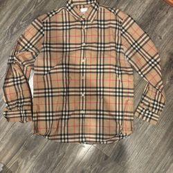 Burberry Flannel L