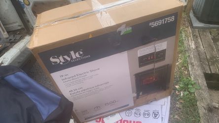 Style Selections 19-in Infrared Electric Stove