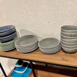 Stoneware Pottery Barn Dishes 