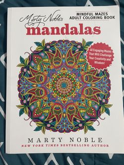 Mindful Mazes Adult Coloring Book