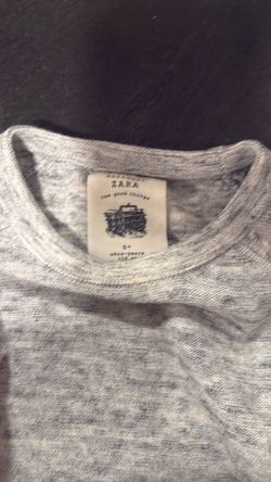 Zara boys knitwear light weight sweater size 5