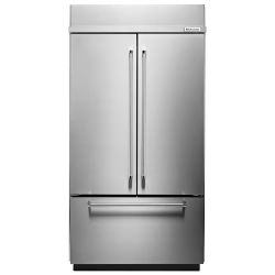 KitchenAid Built In Stainless Steel 42” Wide Refrigerator New In Box 