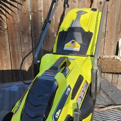 Ryobi Mower - Cord. No Battery 