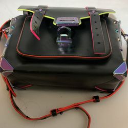 Michael Kors Crossbody Manhattan Trim Leather 