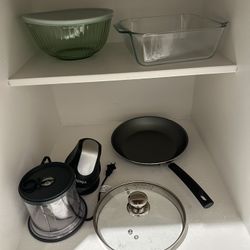 Pots, Pans, Misc Kitchen Items