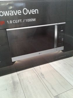 New LG Over-the-Range Microwave Oven 1.8 Cu.Ft 1000W