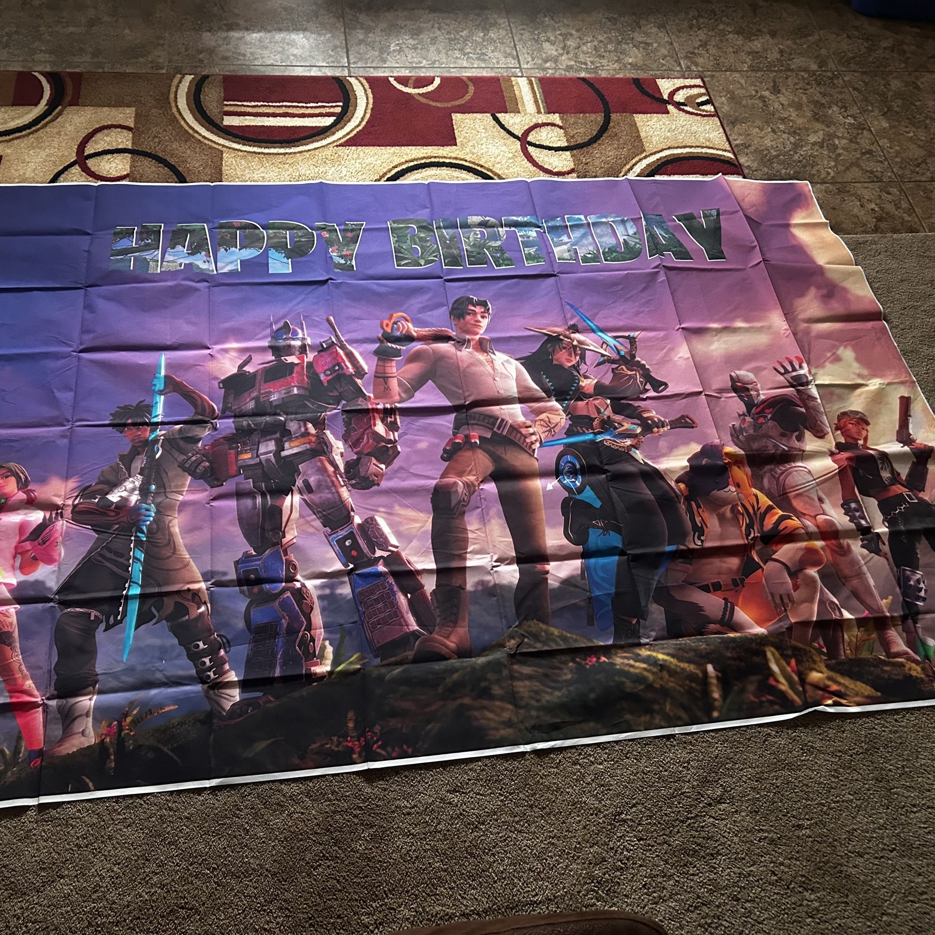 Fortnite Birthday Banner
