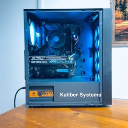 Custom Gaming Computer with AMD Ryzen 5 5500, 1660 GTX, 512GB NvME SSD