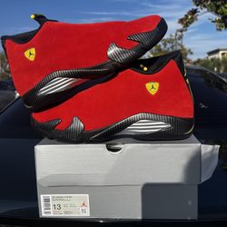 Jordan 14 Retro Ferrari (2025) Size 13 