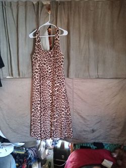 Torrid cheetah print dress