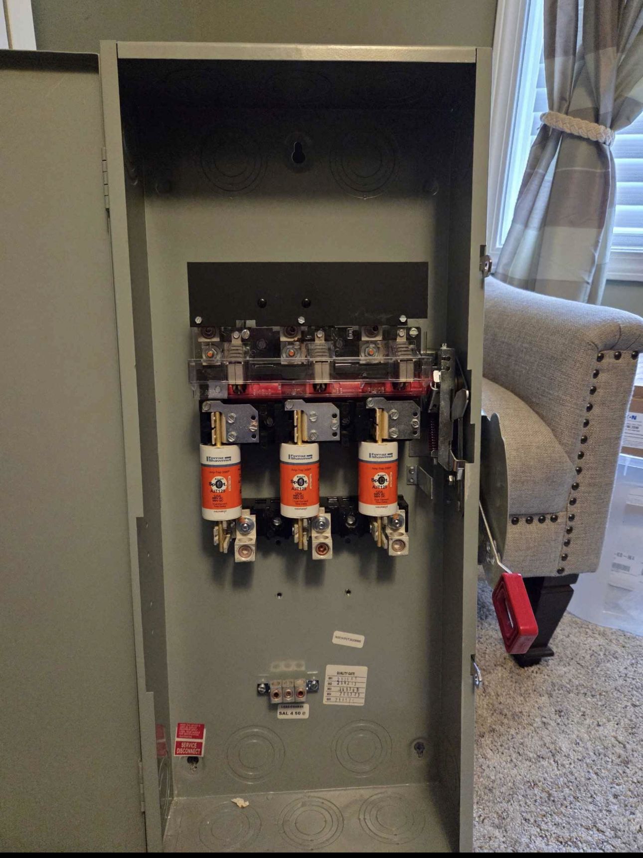 ABB safety switch disconnect