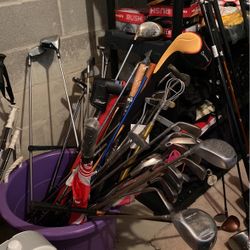 Golf Clubs  $5 Each