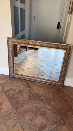 Vintage Inspired Mirror - 31 1/4” W x 43 1/4” L