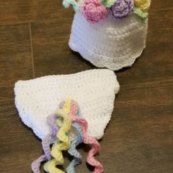 Unicorn diaper cover set photo prop