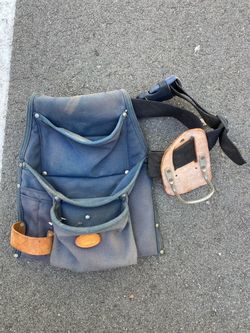 Construction pouch and straps $15 each