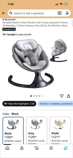 Auto Baby Swing