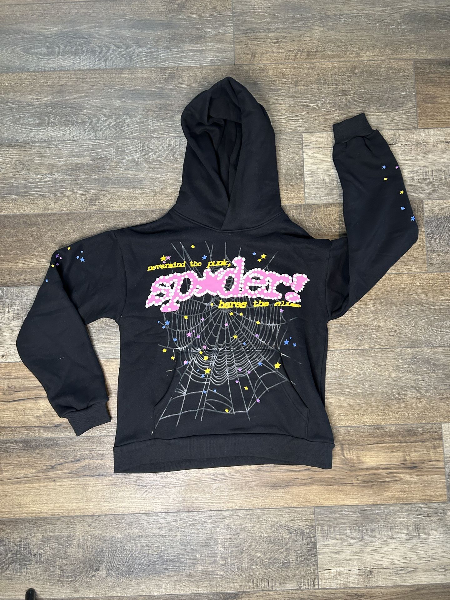 black spider hoodie 