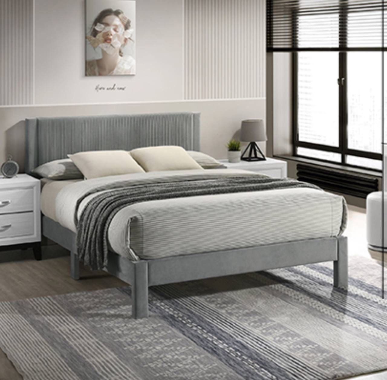 Platform Full Size Bed Frame