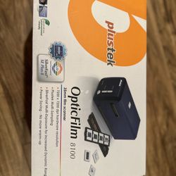 NEW Plustek Optic Film 8100 Film & Slide Scanner